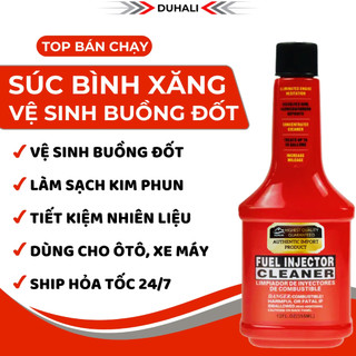 Dung dịch vệ sinh buồng đốt - súc bình xăng xe máy - vệ sinh kim phun - dung dịch xúc bình xăng - 355ml