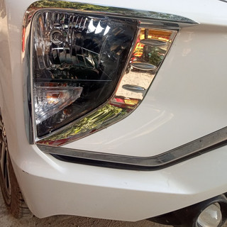 Ốp Viền Đèn Pha Xe Mitsubishi Xpander 2022-2018 Nhựa ABS Mạ Crom Sáng Bóng Cao Cấp