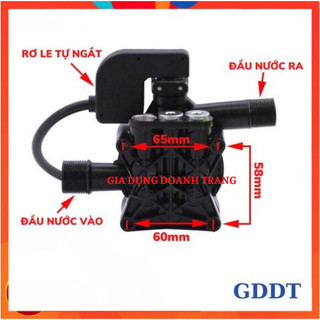(HÀNG CHUẨN) Bộ đầu bơm máy rửa xe mini có kèm rơ le điện, máy xịt rửa xe gia đình (ĐẦU BƠM MINI)