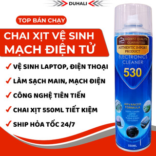 Chai Vệ Sinh Bo Mạch Điện Tử - Chai Xịt Mạch Điện Tử - Chai Xịt Tẩy Rửa Bo Mạch, Điểm Tiếp Xúc