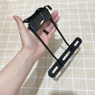 Phụ kiện xe máy - Pas sắt bảng tên Raider Satria