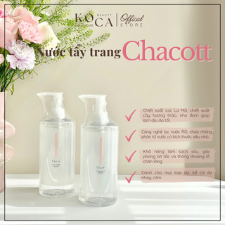Nước tẩy trang Chacott Cleansing Water 500ml