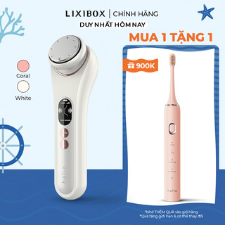 Máy Đẩy Tinh Chất Halio Ion Hot & Cool Beauty Device Nâng Cơ Mặt - White