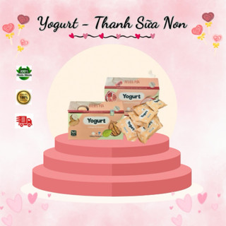Sữa chua sấy YOGURT hạt dinh dưỡng và đẹp da giữ dáng, Thanh sữa non YOGURT lên men Lactobacillus