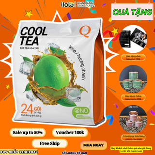 Combo 5 bịch trà chanh hoà tan trần quang cooltea
