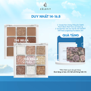 [Tặng 1 phấn mắt Celefit cho đơn 150K] Bảng phấn mắt Celefit The Bella Collection mini 9 ô