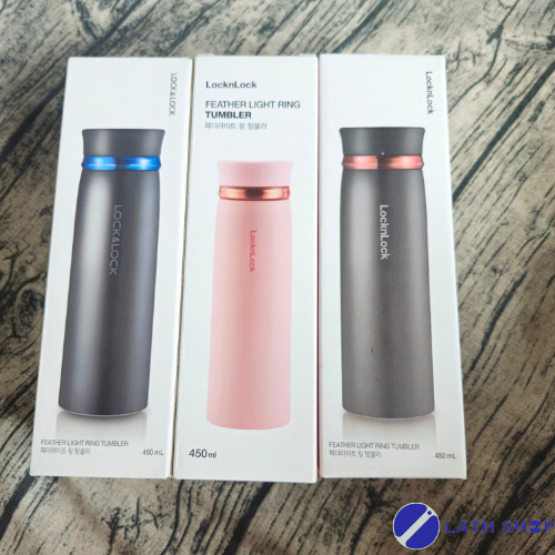 LockNLock Bình Giữ Nhiệt Feather Light Có Lưới Lọc, Giữ Nhiệt Tốt -LHC4131-450ml