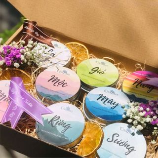 Set Quà Tặng Nến Thơm Quà Cưới Tặng Sinh Nhật Valentine Tặng Bạn Trai Bạn Gái _ ONATREE