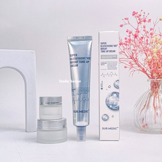 Kem Dưỡng Trắng Da Sur.Medic Super Glutathione 100 Bright Tone Up Cream