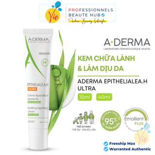 Kem Sẹo Aderma dưỡng ẩm, kem liền sẹo - A-Derma Epitheliale A.H Ultra Soothing Repairing Cream