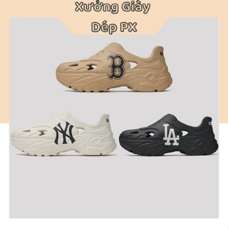 Giày Thể Thao MLB Đúc Nguyên Khối Giày Sneaker Big Ball Chunky LA NY Boston 3 Màu Hot Trend 2024