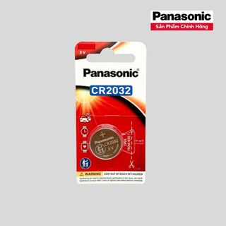 Vỉ 1 Viên Pin CR2032 Panasonic 3V Made In Indonesia Cao Cấp - Hàng chính hãng