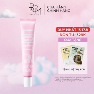 Kem Dưỡng Sáng Da Light-On Tone UP B.O.M Cosmetic 40ml