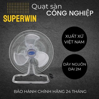 Quạt sàn công nghiệp superwin cánh 45cm 90w