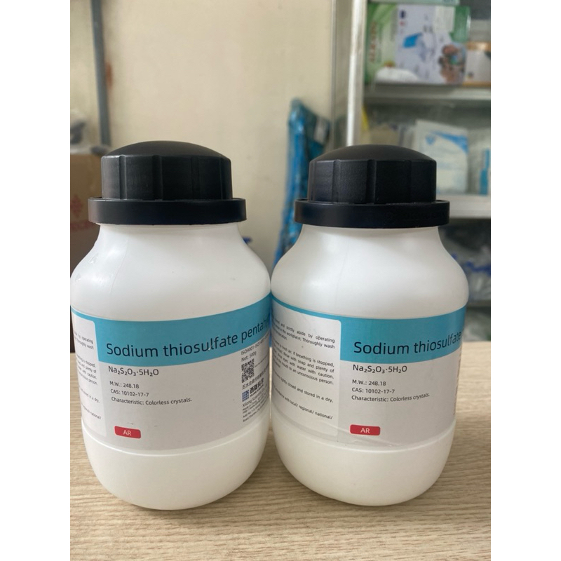 Na2S2O5 Tinh khiết Sodium Metabisulphite Natri metabisunfit (Sodium metabisufite) CHAI 500G hoặc của