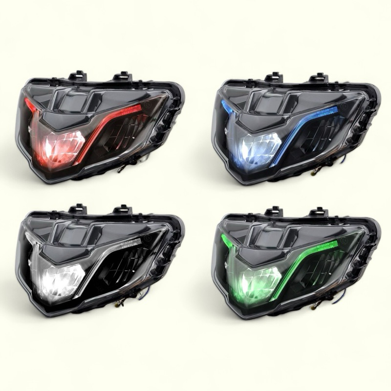 Choá đèn pha led Lativo gắn như zin Exciter150 V2