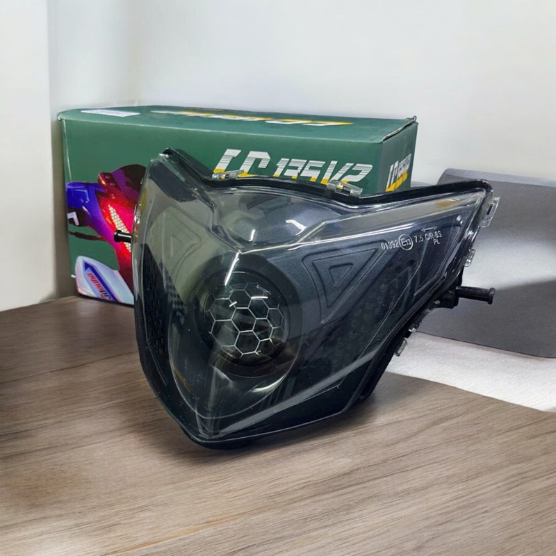 Choá đèn Exciter135 V2 sẵn bi cầu 2.0 siêu sáng.Gắn như zin