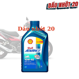 Dầu nhớt xe số cao cấp Shell Advance AX7 10w40