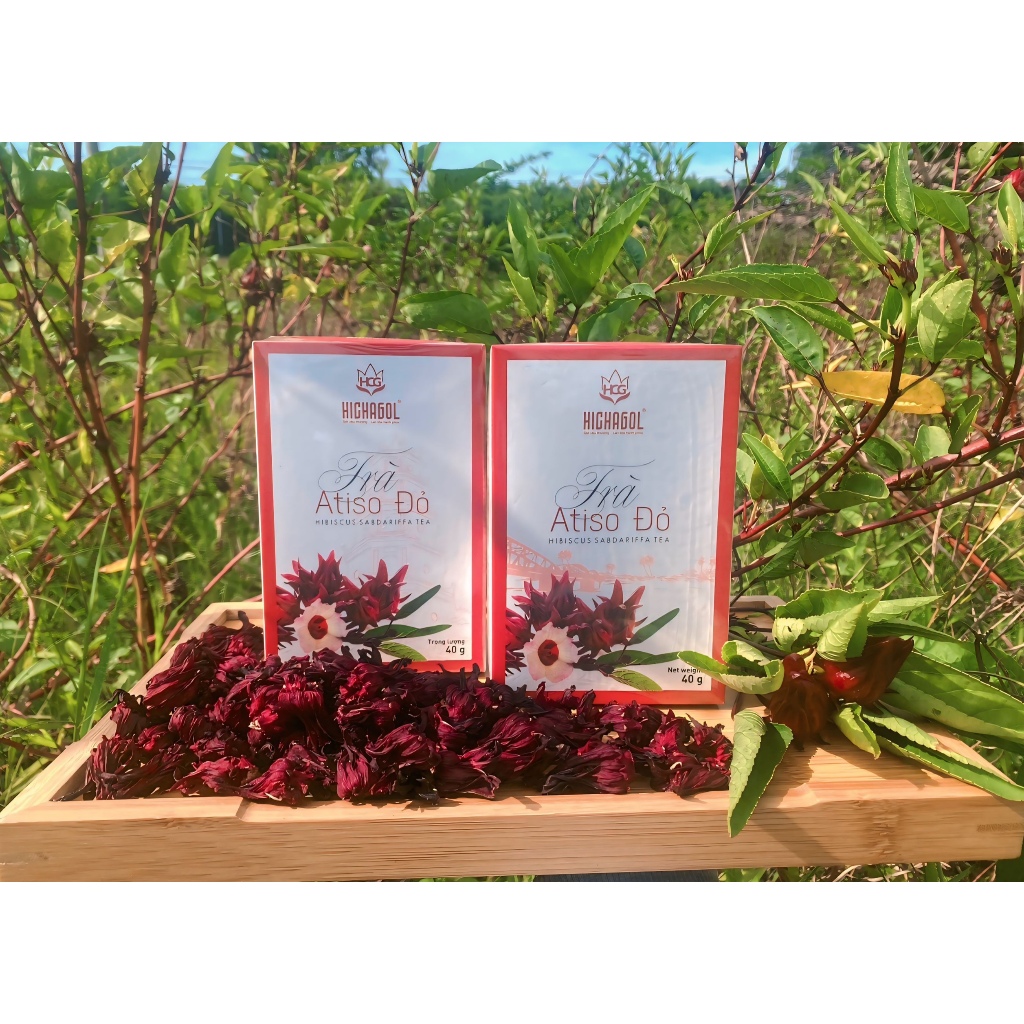 Trà Atiso Đỏ-Hichagol-Mát gan, giải độc gan, thanh lọc cơ thể.
