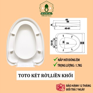 Nắp Bồn Cầu Rơi Êm Cho Tất Cả Các Loại Bệt TOTO