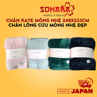 Chăn Kate mỏng nhẹ Spade New York 248 x 233 cm