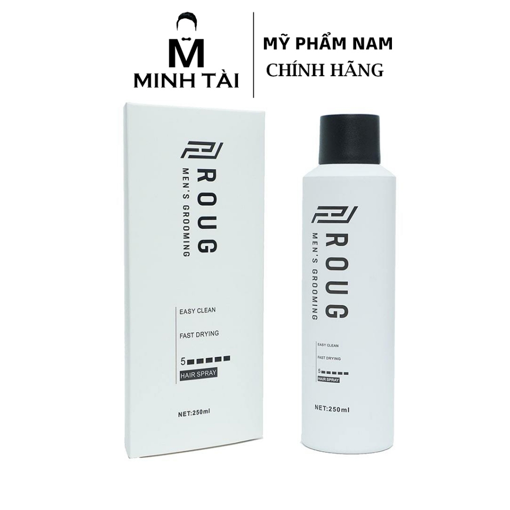 Gôm xịt tóc Roug Hair Spray 250ml