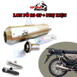Pô Akrapovic R3 - Pô GP Họng 51mm <TOPGEAR>