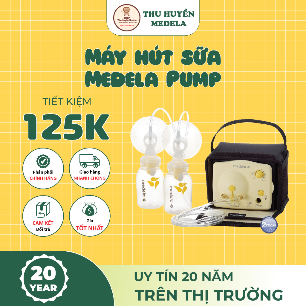 Máy Hút Sữa  Medela PUMP - Chính Hãng Nhập Mỹ | Shop Thu Huyền Medela