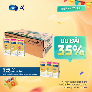 Thùng 24 hộp sữa pha sẵn enfagrow a+ 360° brain dha+ -hộp 180ml