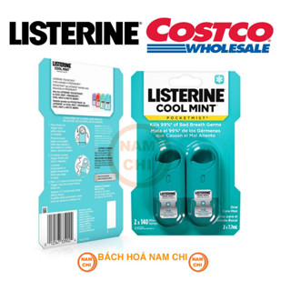   SET 2 CÁI  Xịt Thơm Miệng LISTERINE PocketMist Oral Care Cool Mint - USA 
