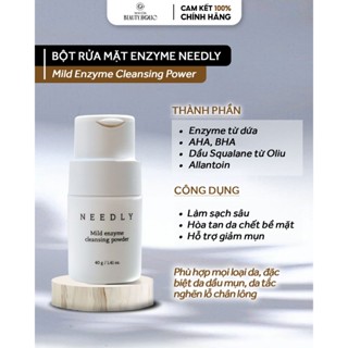 Bột rửa mặt NEEDLY MILD ENZYME CLEANSING POWDER