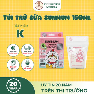 Túi trữ sữa sunmum/natur - chính hãng | shop thu huyền medela