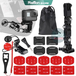 Khớp mount đa hướng gắn Gopro lên mũ bảo hiểm, kính xe