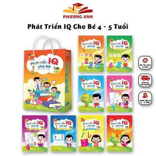 Sách - Phát Triển IQ Cho Bé 4 đến 5 tuổi (Combo 8 quyển)