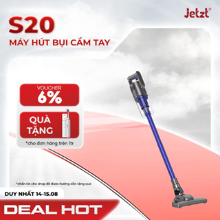 Máy hút bụi cầm tay đa năng, tiện lợi JETZT S20, tặng kèm đầu lau nhà với phân loại S20 PRO