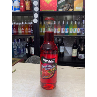 Nước nho có ga vivazz sparkling grape juice 275ml-vị dâu