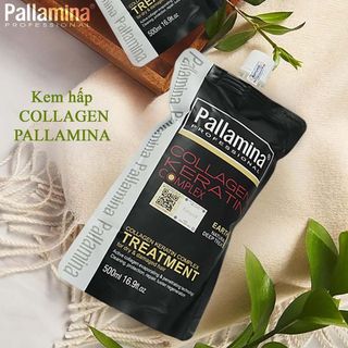 HẤP Ủ TÓC DẠNG TÚI CAO CẤP PALLAMINA COLLAGEN KERATIN 500ML
