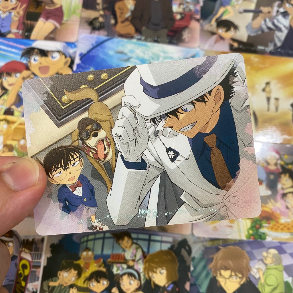 Thẻ cảnh thẻ nhân vật Thám tử Conan chính hãng Kayou - Thẻ bo góc Detective Conan