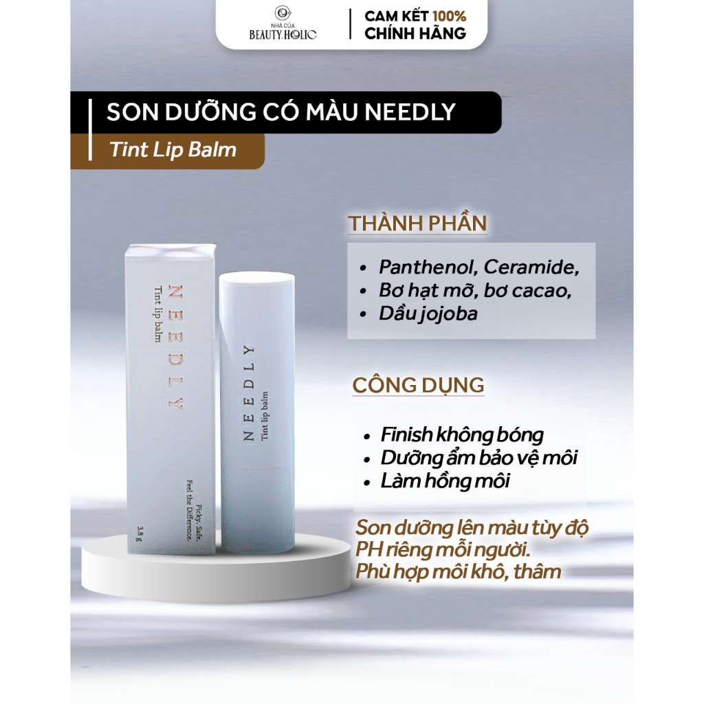 [SALE LỖ DỌN KHO DATE 2026] Son dưỡng môi NEEDLY Tint Lip Balm