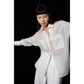 /ou'ba:d/ - áo sơmi trắng dài tay form rộng oversize basic nam nữ s/m