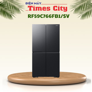 Tủ lạnh samsung inverter 648l 4 cửa rf59c766fb1/sv