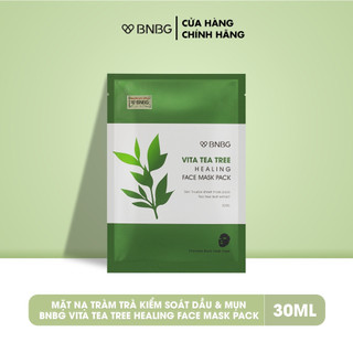 Mặt Nạ BNBG Tràm Trà Thải Độc Da, Giảm Mụn Vita Tea Tree Healing Face Mask Pack 30ml