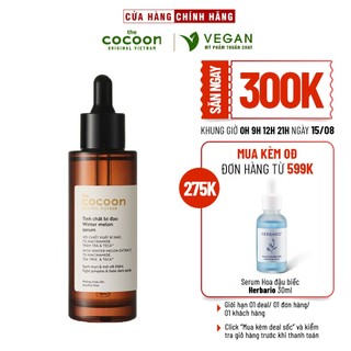 Serum tinh chất bí đao cocoon 70ml sạch mụn - VEGAN - Mỹ phẩm thuần chay