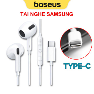 Tai nghe BASEUS C17 Type-C có dây có mic cho điện thoại thông minh lP15 samsung xiaomi huawei