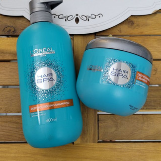 DẦU GỘI/ Ủ SUÔN MƯỢT HAIR SPA L'OREAL 600ML - 500ML