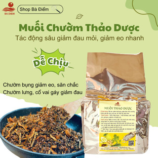 Túi chườm muối thảo dược, túi muối chườm nóng, muối chườm bụng, lưng, cổ vai gáy