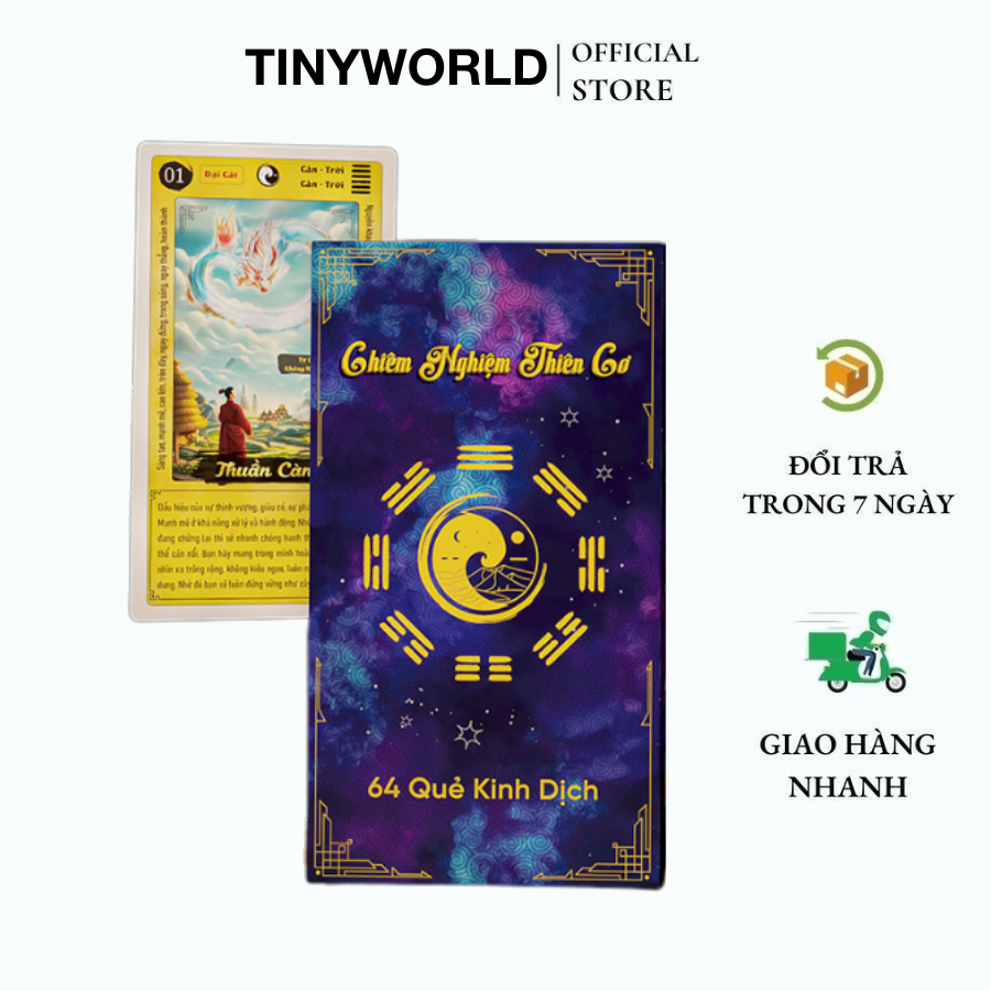 Bộ bài Chiêm Nghiệm Thiên Cơ - Bài Kinh Dịch: Tìm hiểu 64 quẻ kinh dịch độc đáo