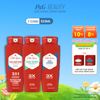 Gel Tắm Gội Old Spice nhiều mùi hương 532ml/chai