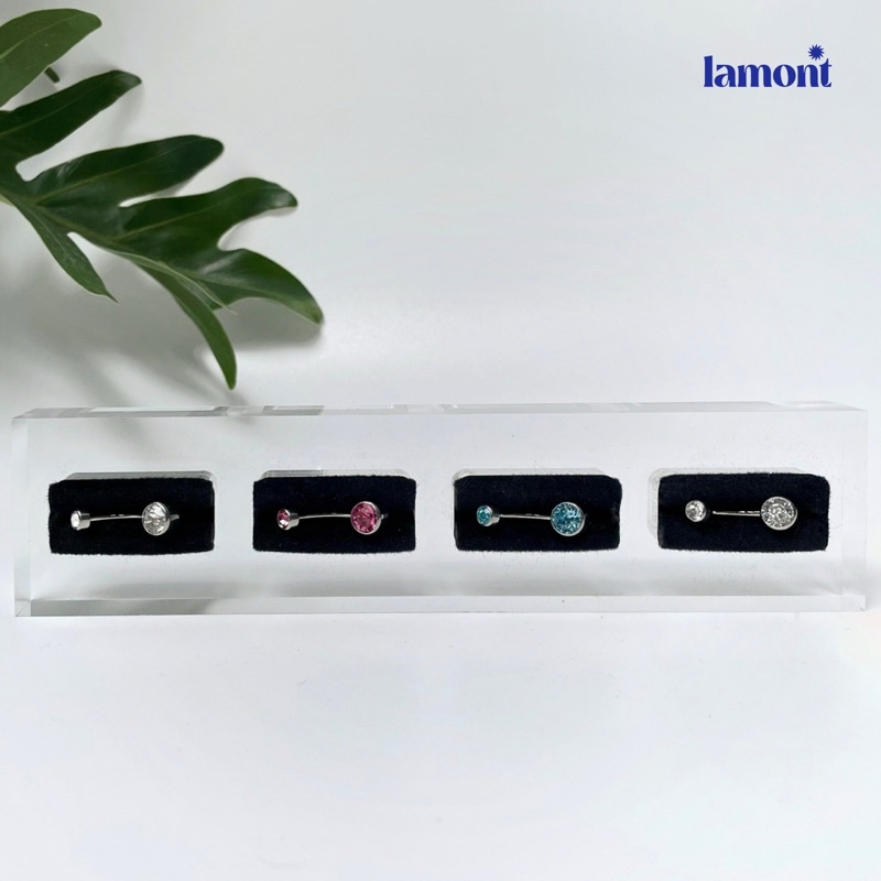 Khuyên Rốn Titan Đá Màu (F136) • Lamontshop