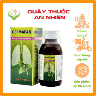 Siro ho germapan hỗ trợ giảm ho trẻ em